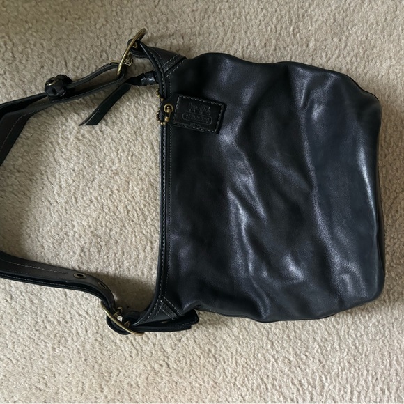 Coach Bleecker Tattersall Duffel Bucket Bag - Picture 3 of 6